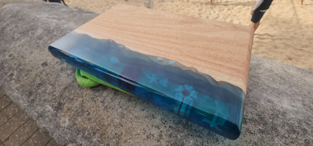 Fluorescent Opals Serving Board