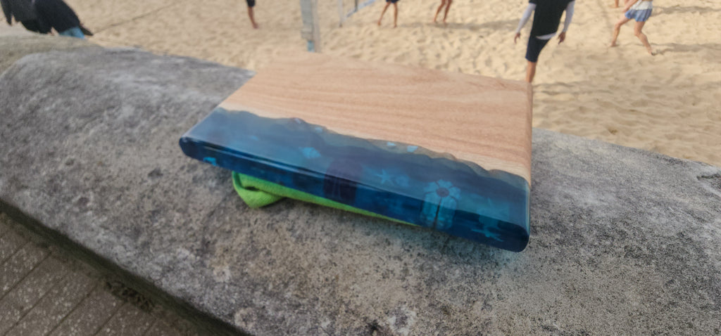 Fluorescent Opals Serving Board