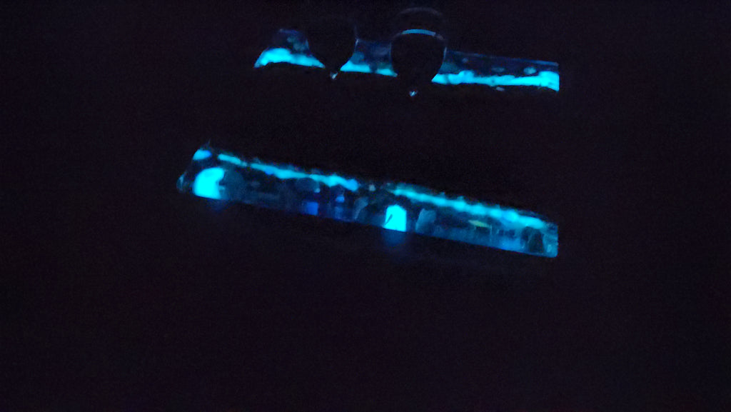 Serving Board - Glow-in-dark epoxy