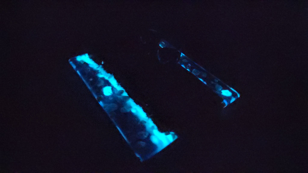 Serving Board - Glow-in-dark epoxy