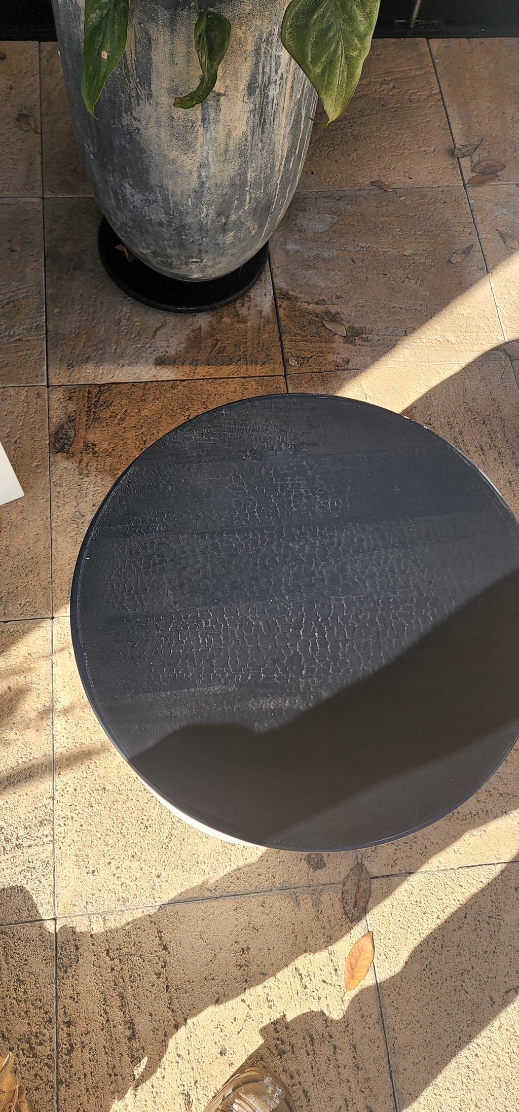 Fire + Epoxy resin river table
