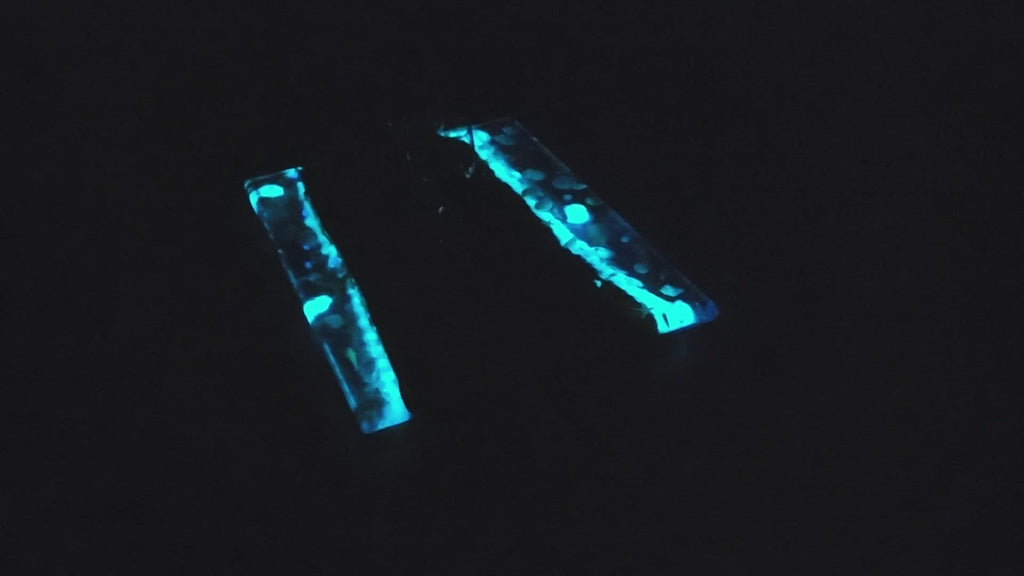 Serving Board - Glow-in-dark epoxy